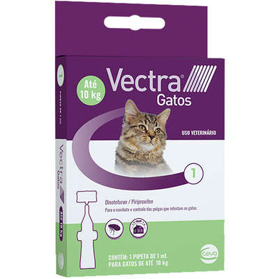 Antipulgas Ceva Vectra para Gatos até 10 Kg
