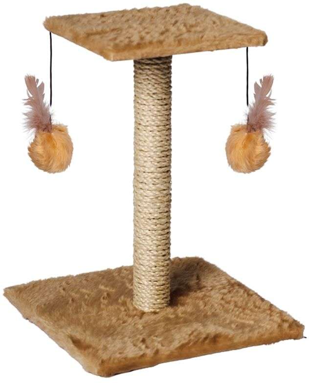 Brinquedo Arranhador Le Petin Duo Square Cat T1 Bege - Tam. Único