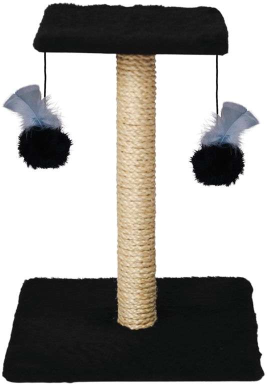 Brinquedo Arranhador Le Petin Duo Square Cat T1 Preto - Tam. Único