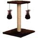 Brinquedo Arranhador Le Petin Duo Square Cat T1 Marrom