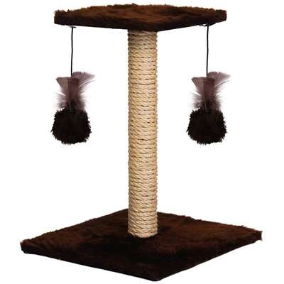 Brinquedo Arranhador Le Petin Duo Square Cat T1 Marrom