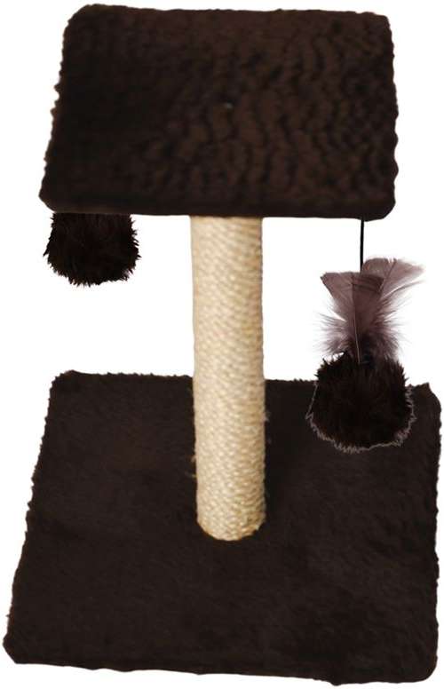 Brinquedo Arranhador Le Petin Duo Square Cat T1 Marrom - Tam. Único
