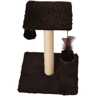 Brinquedo Arranhador Le Petin Duo Square Cat T1 Marrom