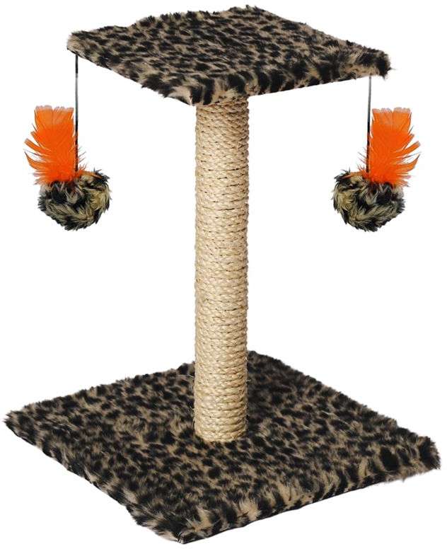 Brinquedo Arranhador Le Petin Duo Square Cat T1 Jaguatirica - Tam. Único