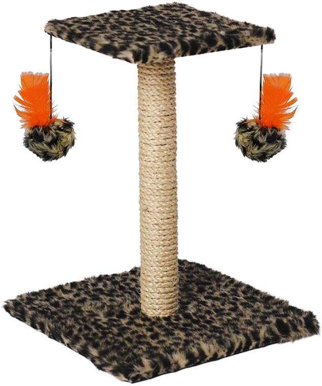 Brinquedo Arranhador Le Petin Duo Square Cat T1 Jaguatirica - Tam. Único