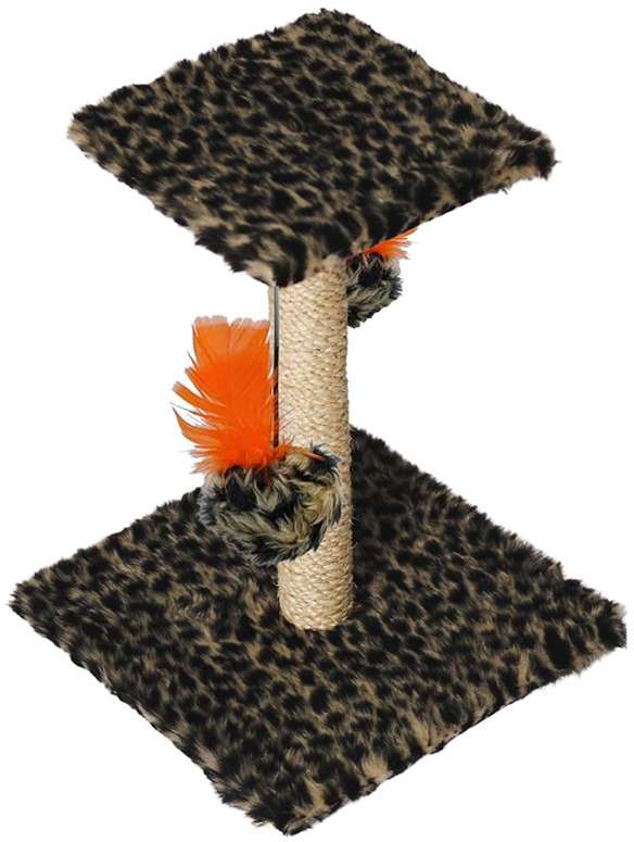 Brinquedo Arranhador Le Petin Duo Square Cat T1 Jaguatirica - Tam. Único