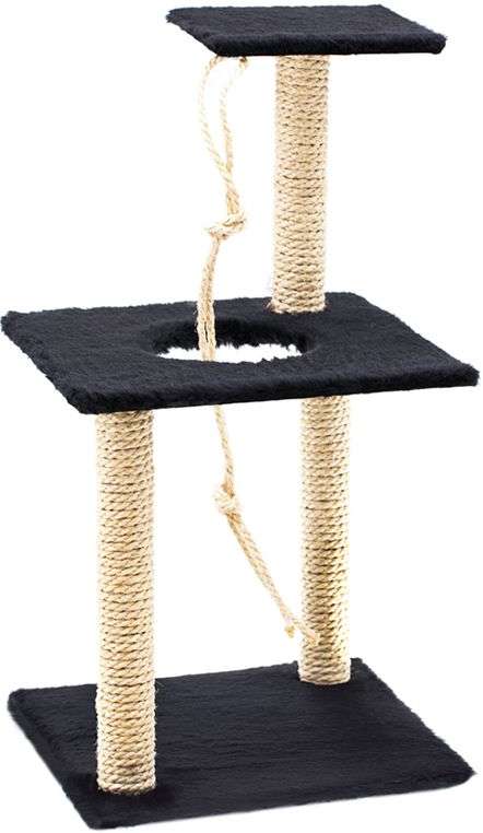 Brinquedo Arranhador Le Petin Ibiza Preto - Tam. Único