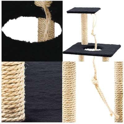 Brinquedo Arranhador Le Petin Ibiza Preto