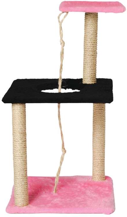 Brinquedo Arranhador Le Petin Ibiza Pink/Black - Tam. Único