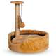 Brinquedo Arranhador Cama Le Petin Cat Conforto Bege