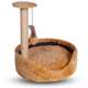 Brinquedo Arranhador Cama Le Petin Cat Conforto Bege