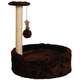 Brinquedo Arranhador Cama Le Petin Cat Conforto Marrom