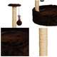 Brinquedo Arranhador Cama Le Petin Cat Conforto Marrom