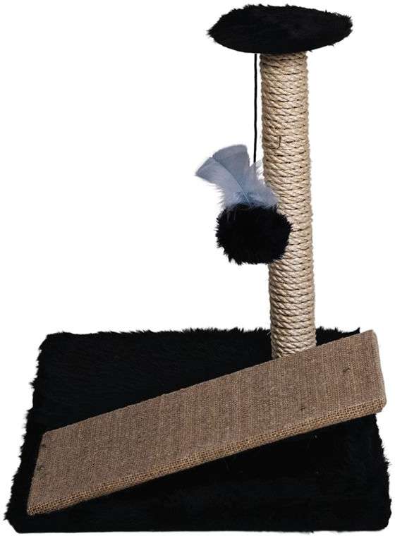 Brinquedo Arranhador com Rampa Le Petin Recreio Cat Preto - Tam. Único
