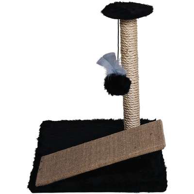 Brinquedo Arranhador com Rampa Le Petin Recreio Cat Preto