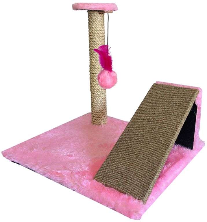 Brinquedo Arranhador com Rampa Le Petin Recreio Cat Pink - Tam. Único