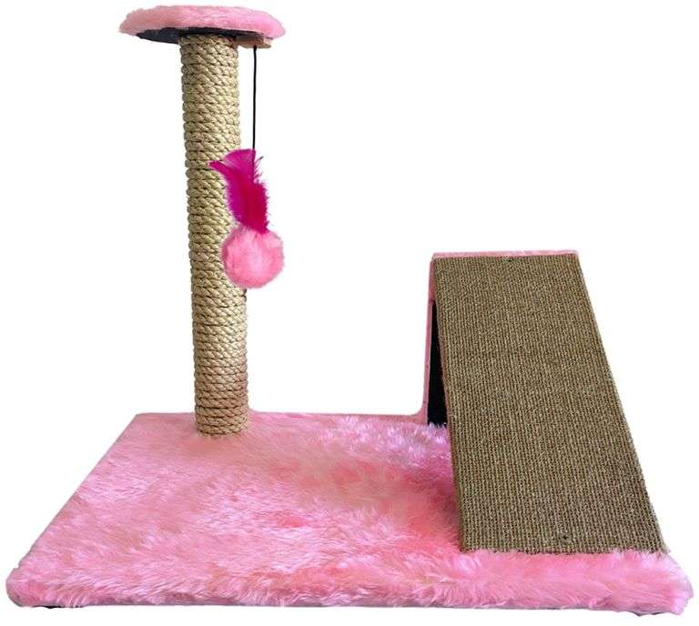 Brinquedo Arranhador com Rampa Le Petin Recreio Cat Pink - Tam. Único