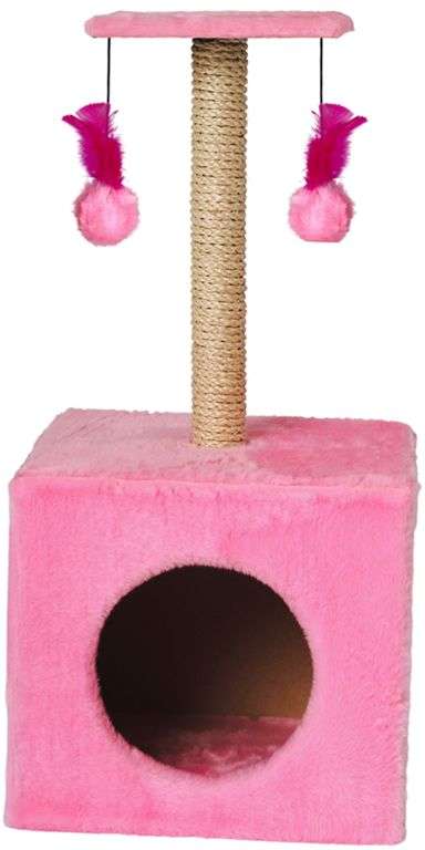 Brinquedo Arranhador Toca Le Petin Box Cat Pink - Tam. Único