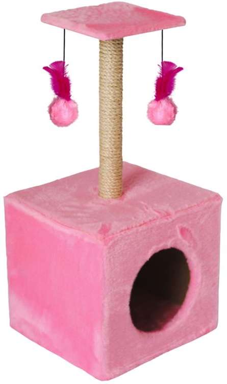 Brinquedo Arranhador Toca Le Petin Box Cat Pink - Tam. Único