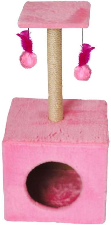 Brinquedo Arranhador Toca Le Petin Box Cat Pink - Tam. Único