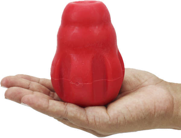 Brinquedo Furacão Pet King de Borracha Vermelho - Tam. M