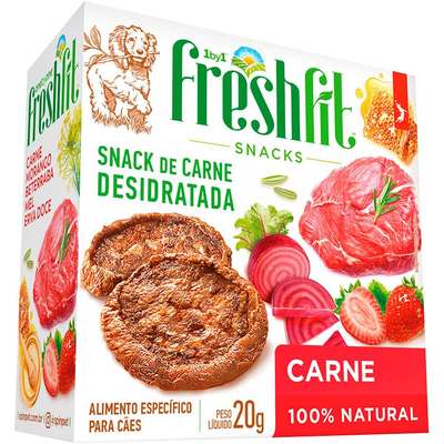 Petisco Spin Pet Freshfit Snack Natural para Cães Sabor Carne
