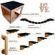 Kit Playground com Arranhador para Gatos