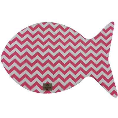 Jogo Americano Peixe Geo Pink