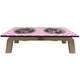 Comedouro Bahamas Geo Pink para Cães e Gatos