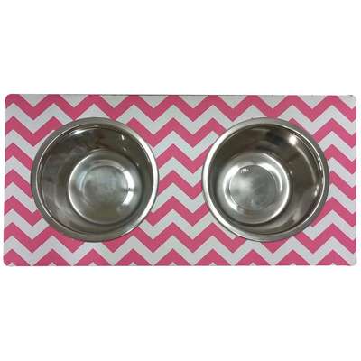 Comedouro Bahamas Geo Pink para Cães e Gatos