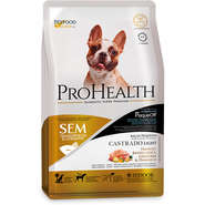 Ração Seca Pro Health Super Premium Light Frango Batata Doce Gengibre para Cães Castrados Porte Pequeno - 2,5Kg