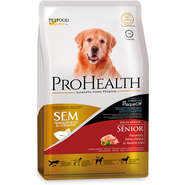 Ração Seca Pro Health Super Premium Sênior Frango Erva-Doce e Maracujá para Cães Idosos Porte Médio - 10,1Kg