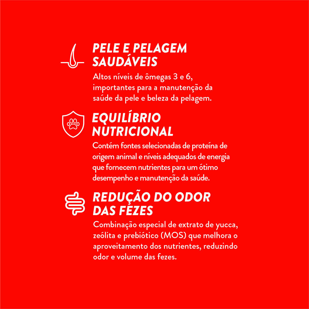 Ração Seca Quatree Carne para Cães Adultos - 20Kg