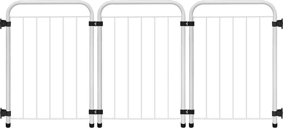 Cercado Portátil Açomix Pet Mix Branco - 105 cm