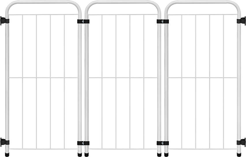 Cercado Portátil Açomix Max Branco - 105 cm