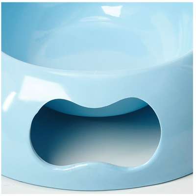 Comedouro Melamina Azul para Cães