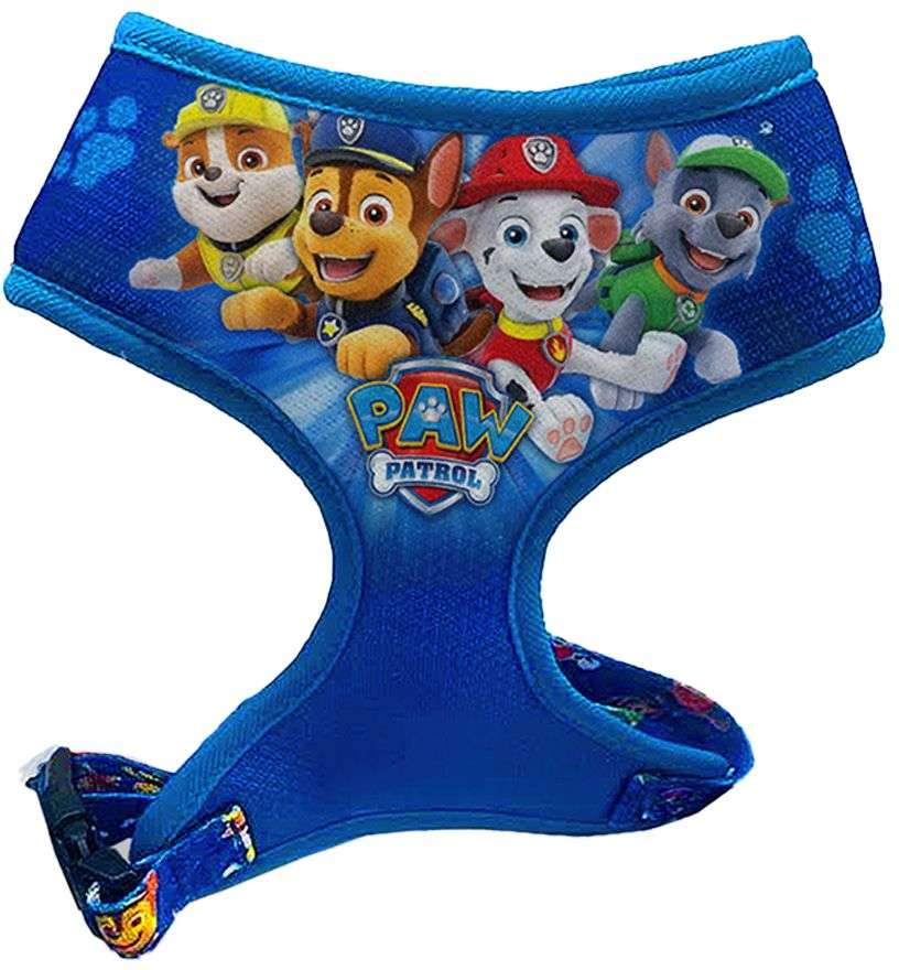 Peitoral Patrulha Canina Azul para Cães - Tam. G