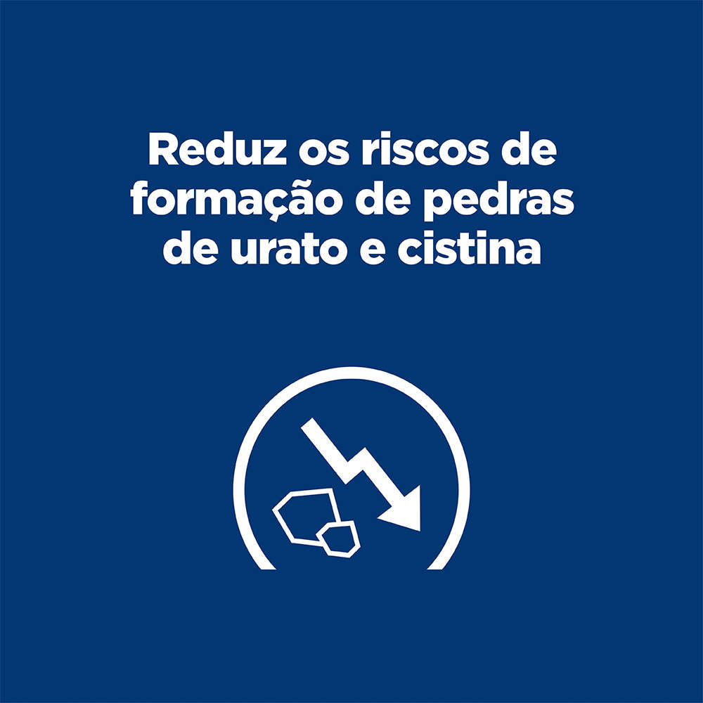 Ração Úmida Hill's Prescription Diet Lata u/d Cuidado Urinário para Cães Adultos - 370 g