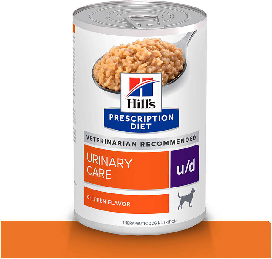 Ração Úmida Hill's Prescription Diet Lata u/d Cuidado Urinário para Cães Adultos - 370 g