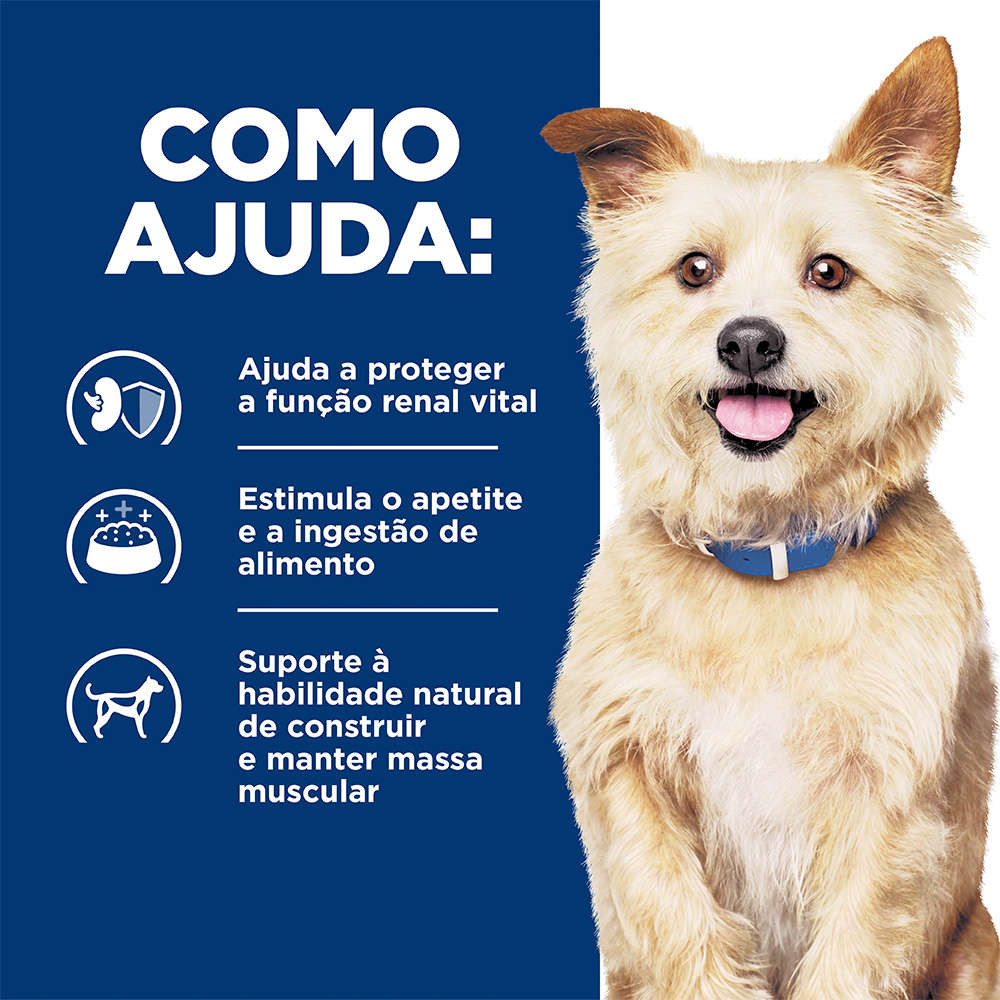Ração Úmida Hill's Prescription Diet Lata k/d Cuidado Renal para Cães - 370 g