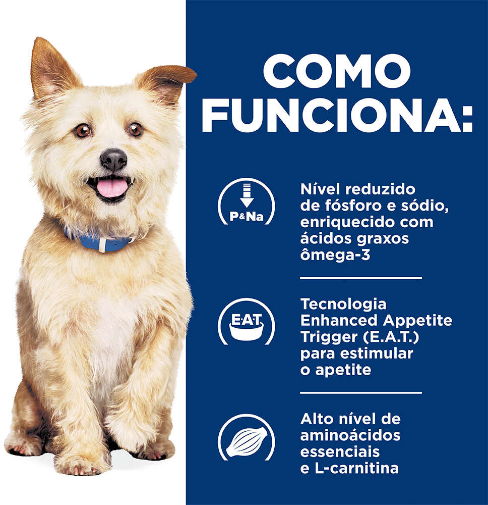 Ração Úmida Hill's Prescription Diet Lata k/d Cuidado Renal para Cães - 370 g