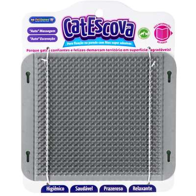 Brinquedo Cat Escova Cinza para Gatos