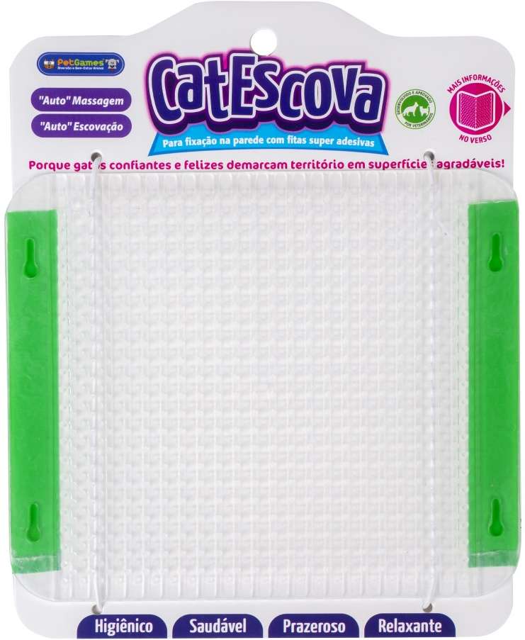 Brinquedo Cat Escova Incolor para Gatos - Tam. Único