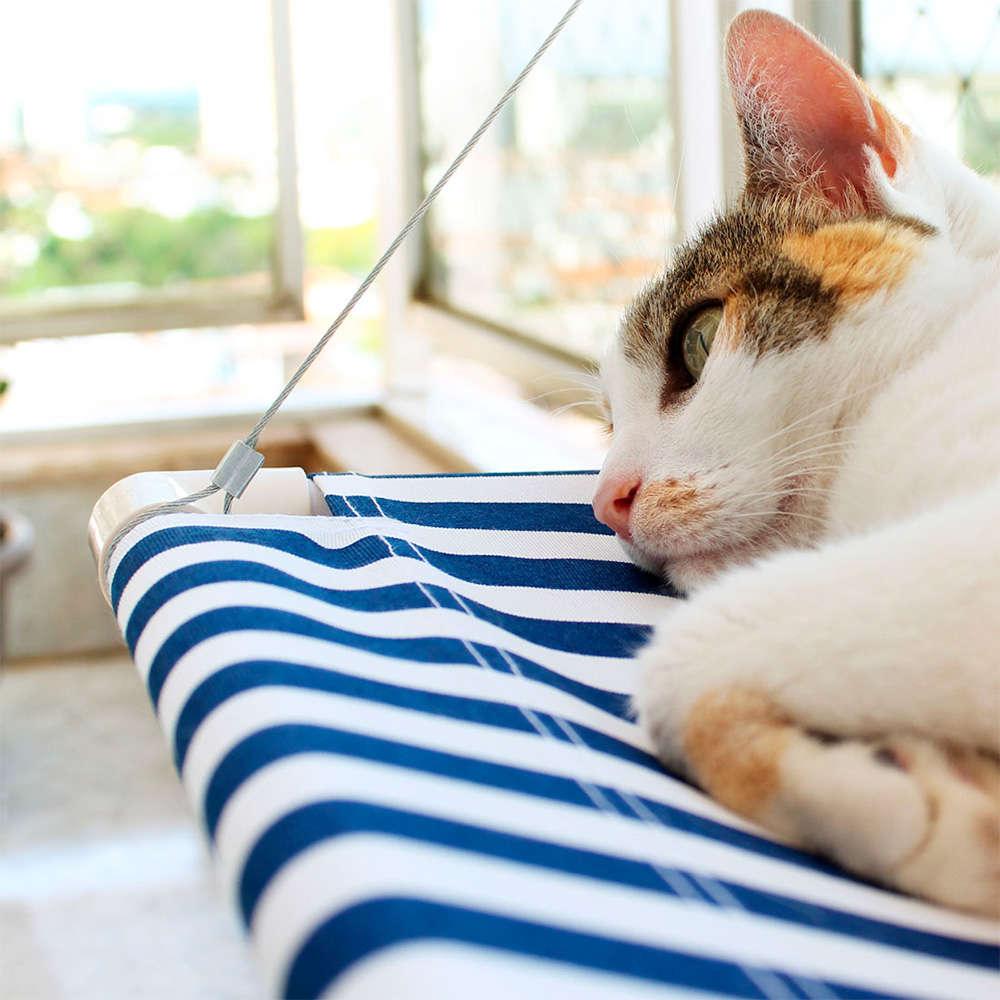 Cama de Janela Gatton Catbed Mykonos para Gatos - Tam. King