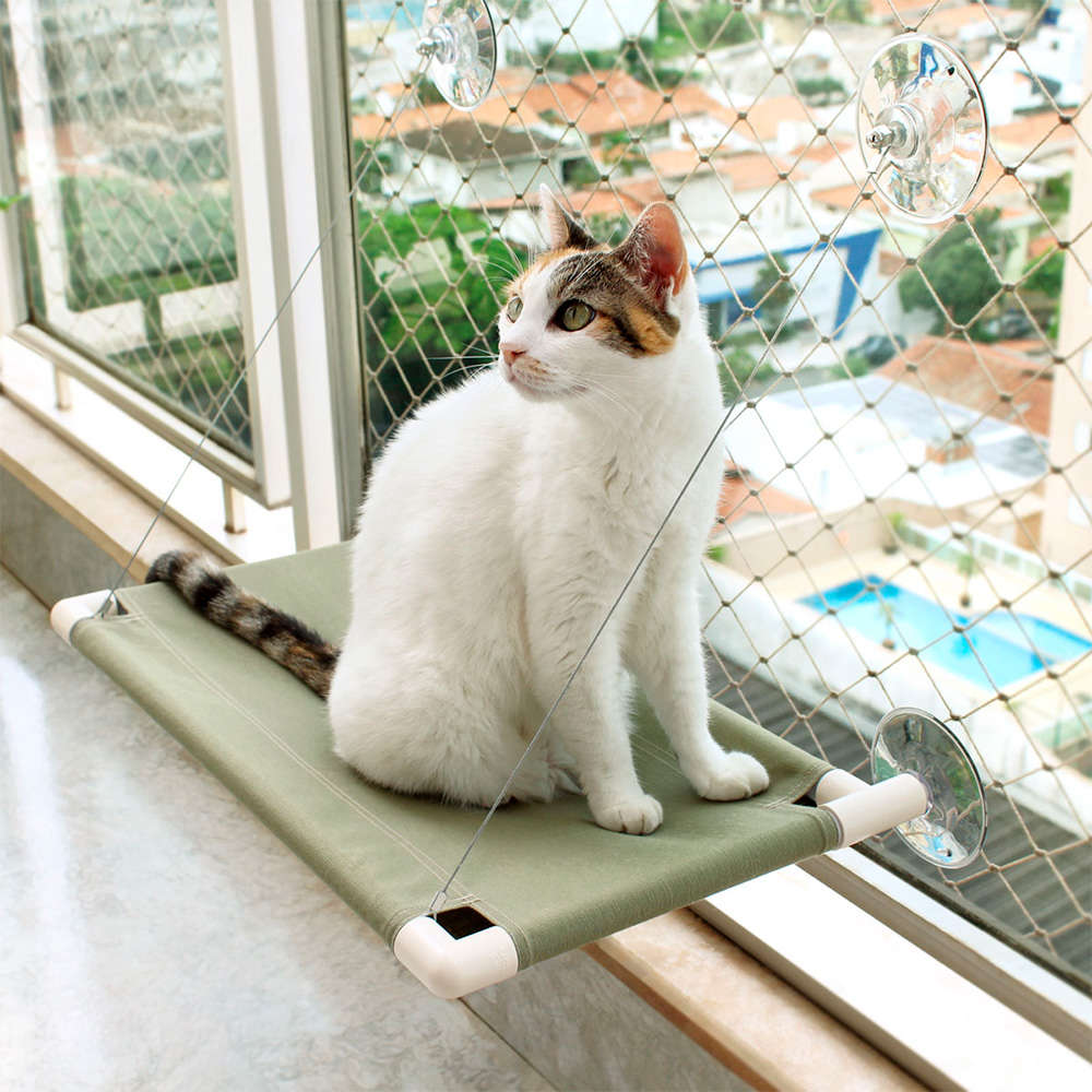 Cama de Janela Gatton Catbed Savana para Gatos - Tam. King