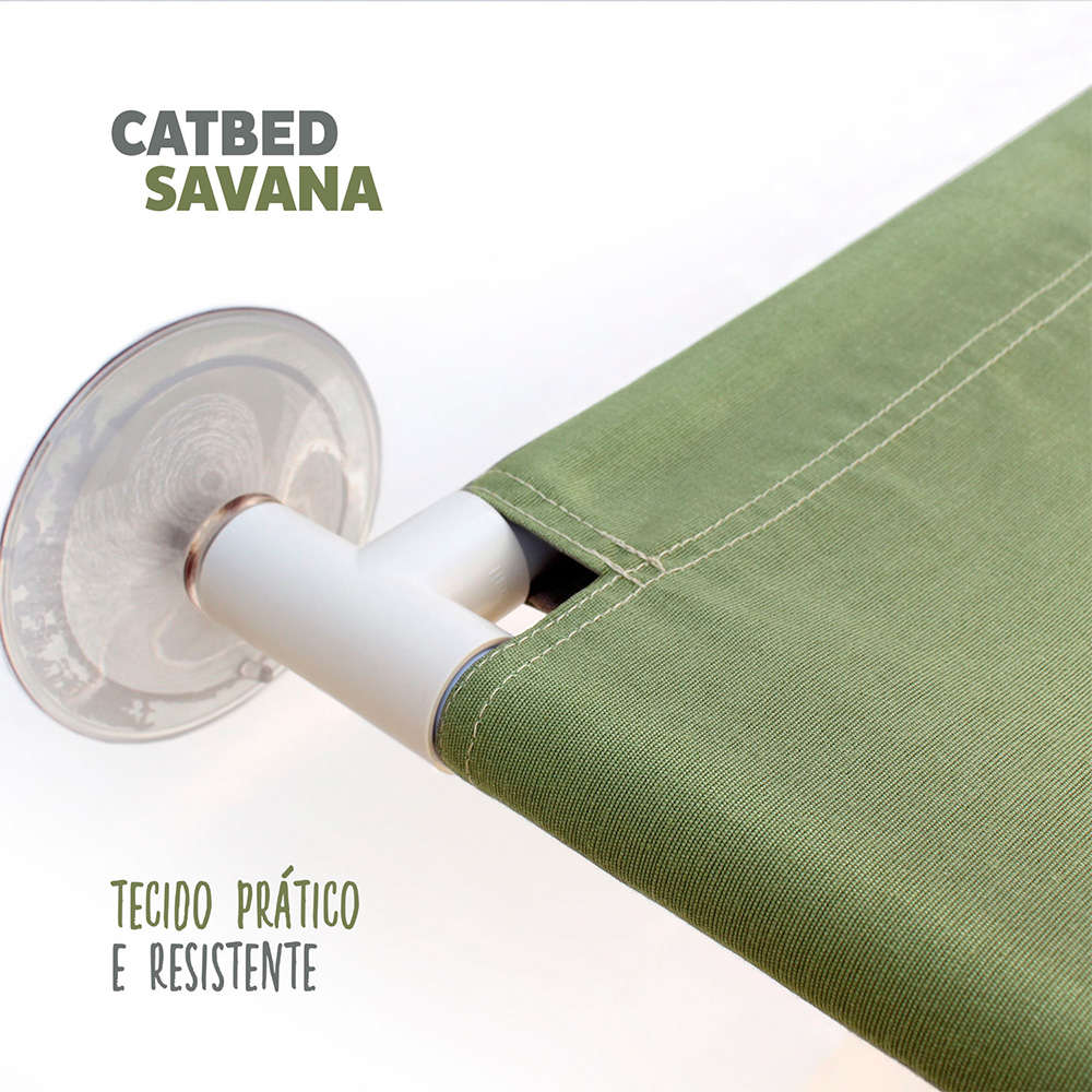 Cama de Janela Gatton Catbed Savana para Gatos - Tam. King