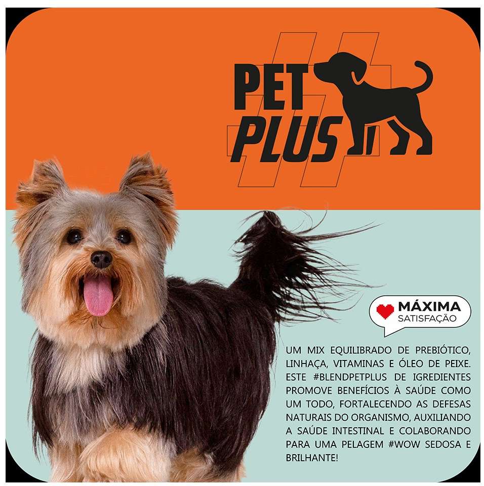 Ração Seca Max Carne e Arroz para Cães de Porte Pequeno - 3Kg