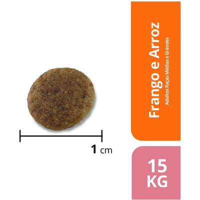 Ração Seca Max Frango e Arroz para Cães de Porte Médio e Grande