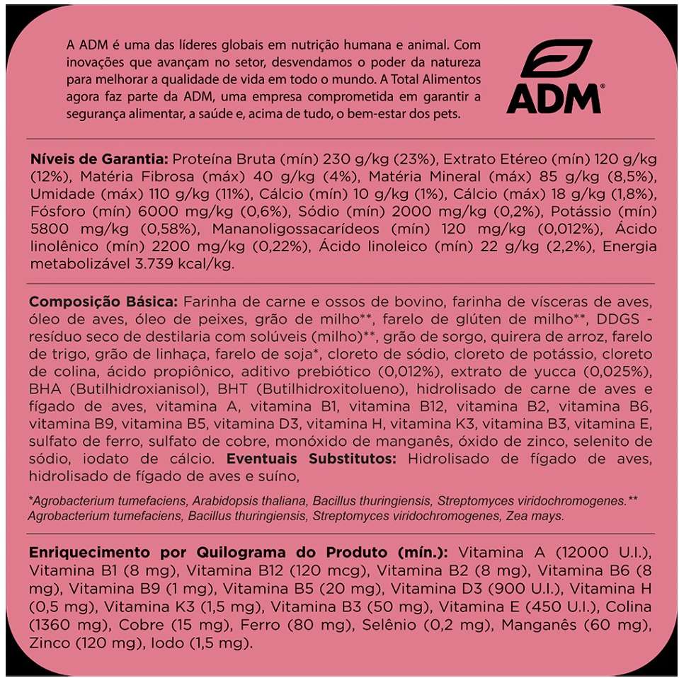 Ração Seca Max Frango e Arroz para Cães de Porte Médio e Grande - 20Kg