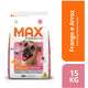 Ração Seca Max Frango e Arroz para Cães de Porte Médio e Grande